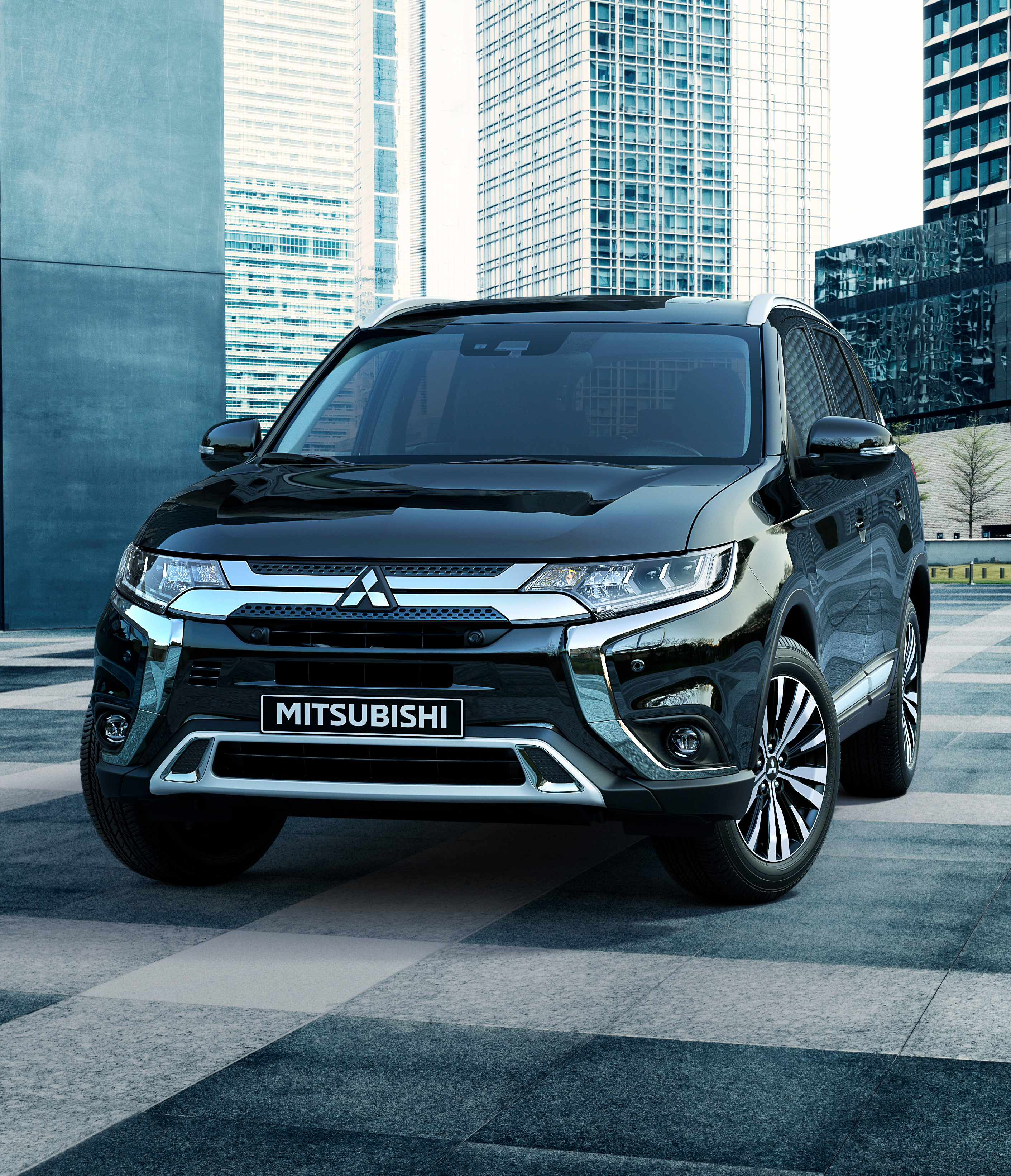 Mitsubishi Outlander voorzijde