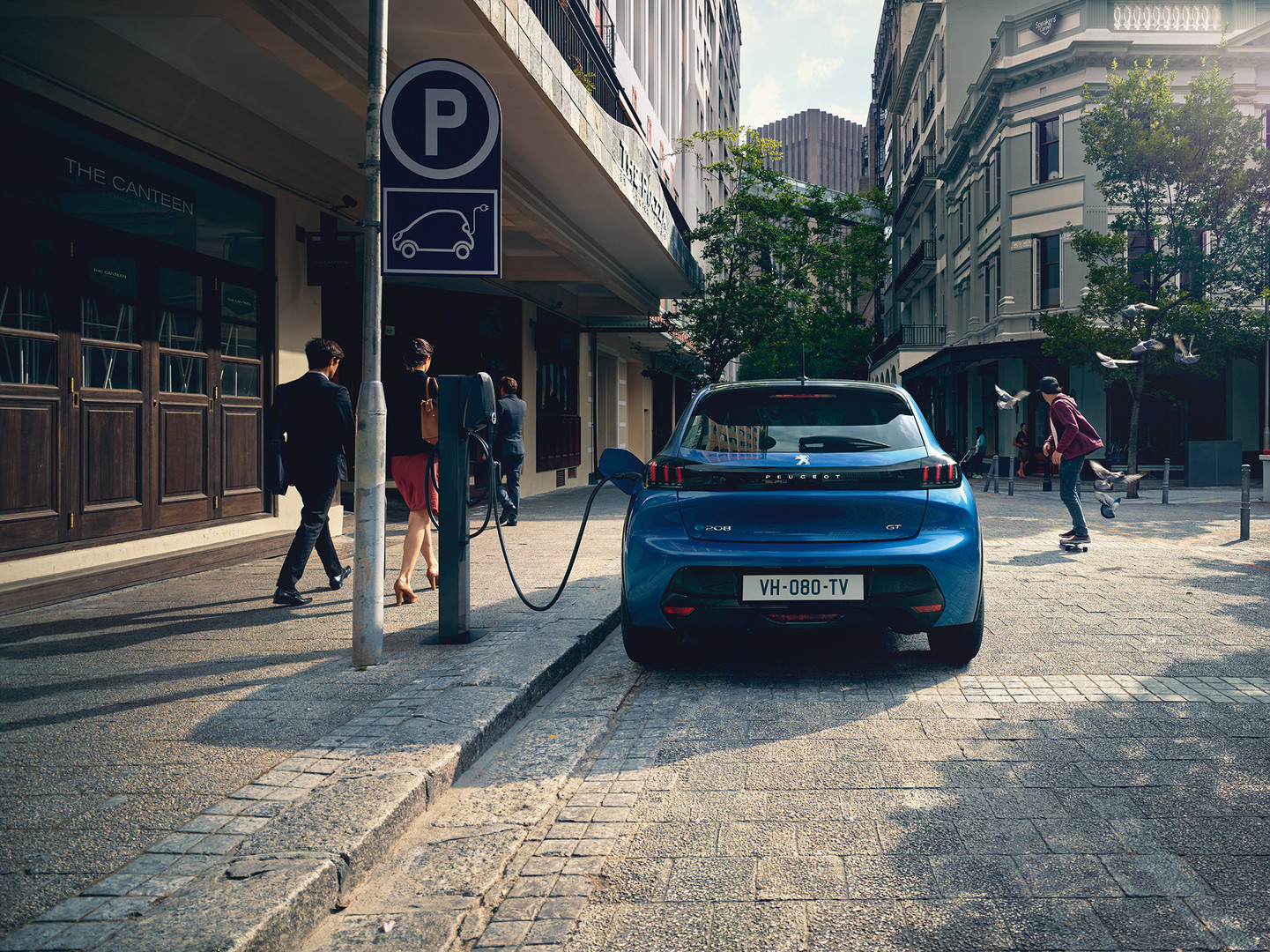Peugeot 208 achteraanzicht