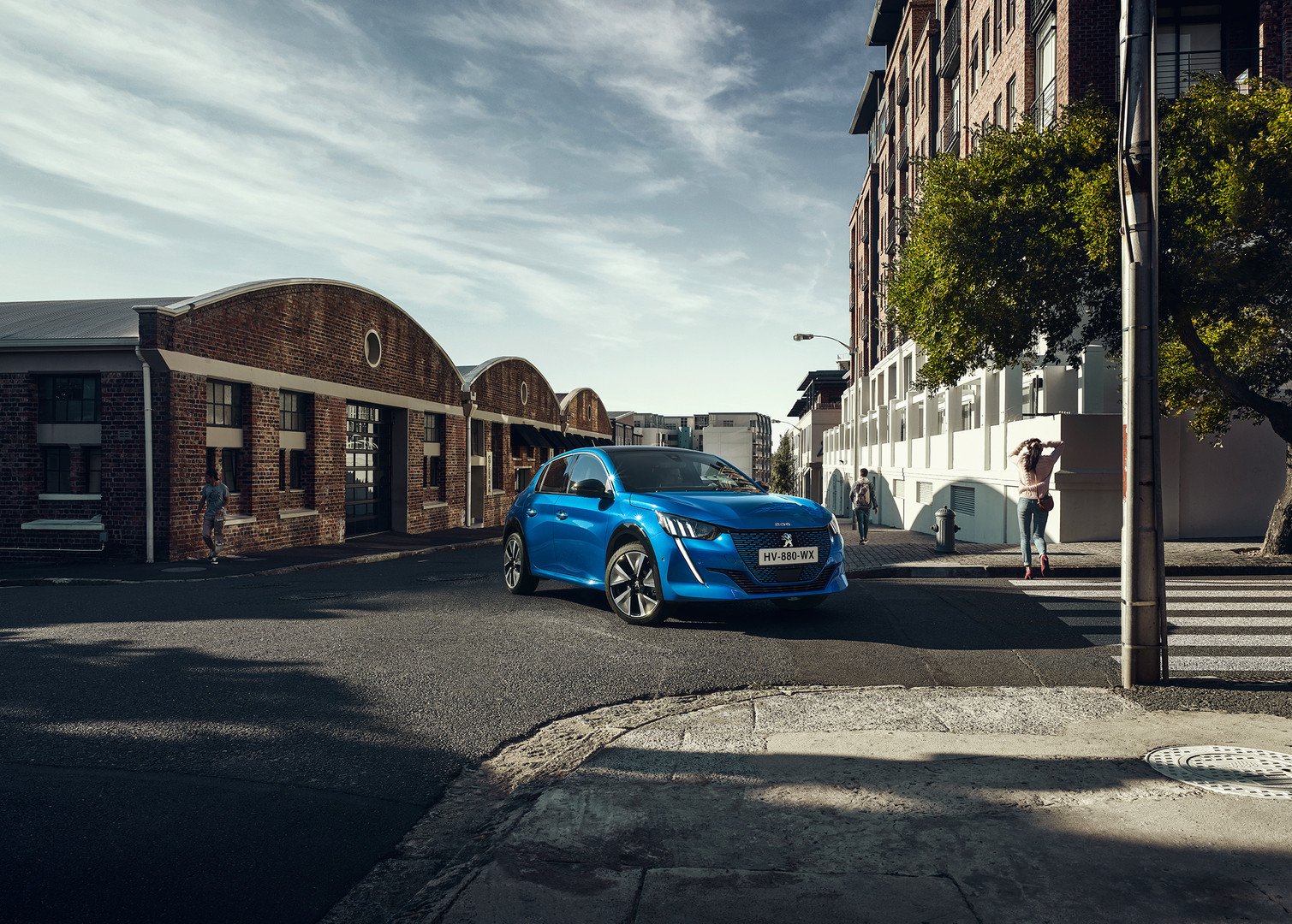 Peugeot 208 vooraanzicht