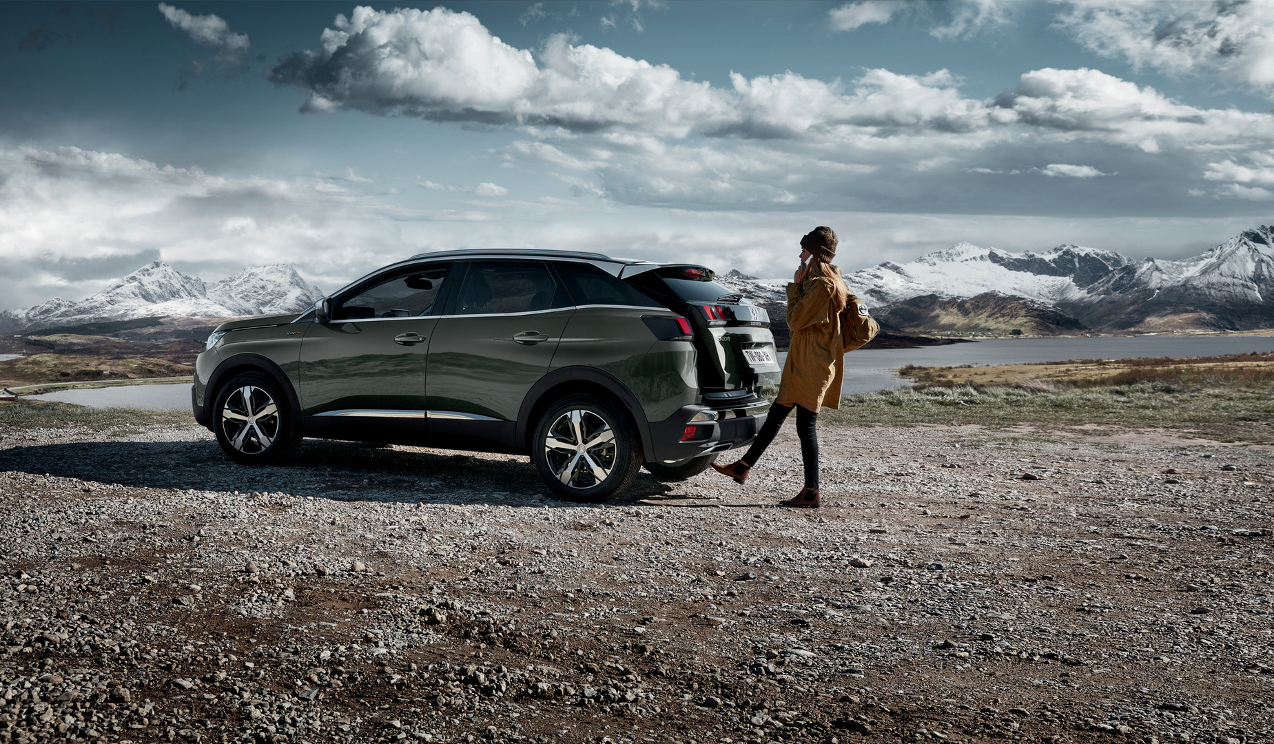 Peugeot 3008 zijaanzicht