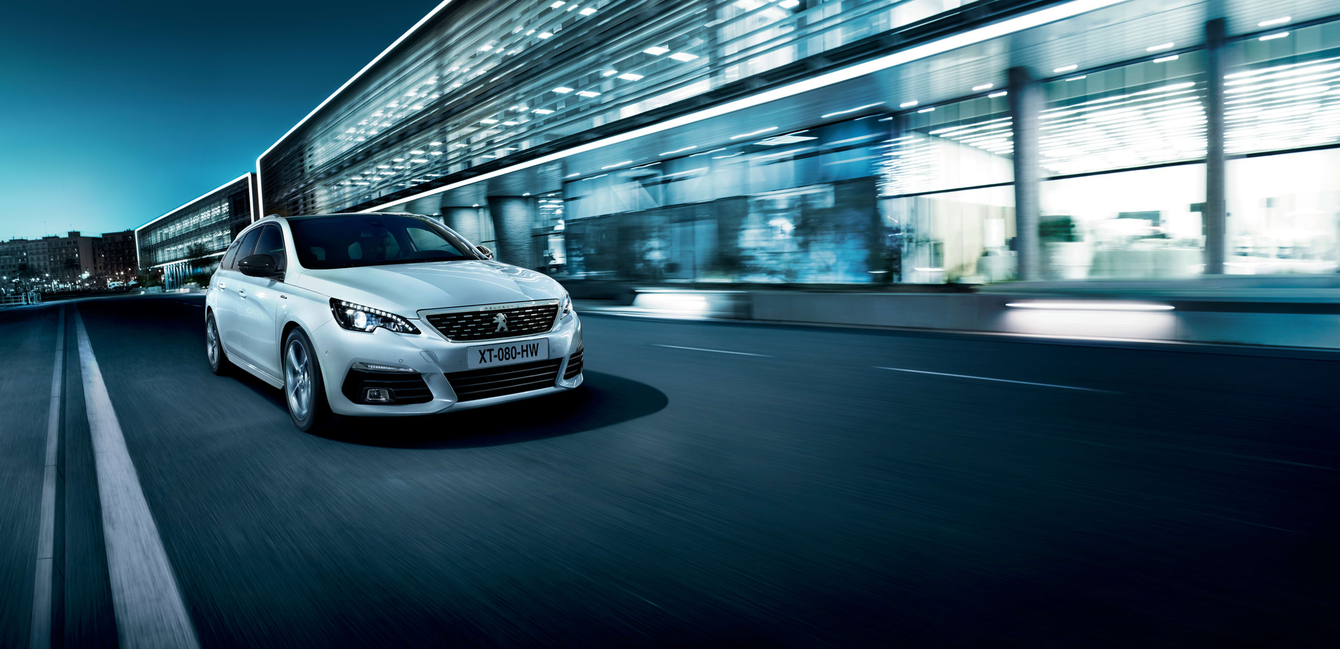 Peugeot SW Vooraanzicht