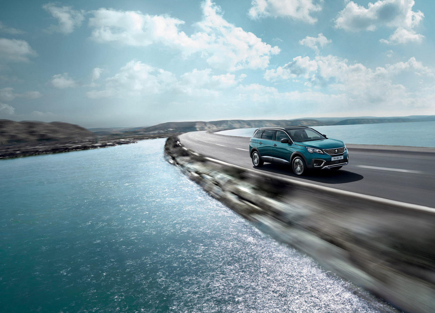 Peugeot 5008 Vooraanzicht