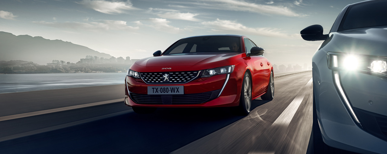 Peugeot 508 berline vooraanzicht
