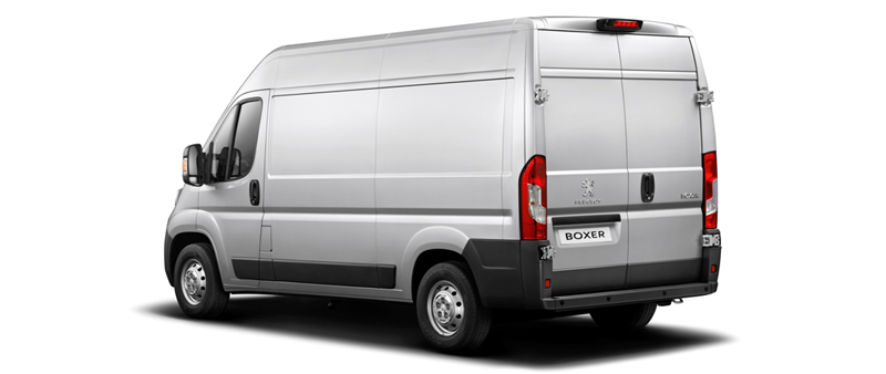 Peugeot boxer achteraanzicht