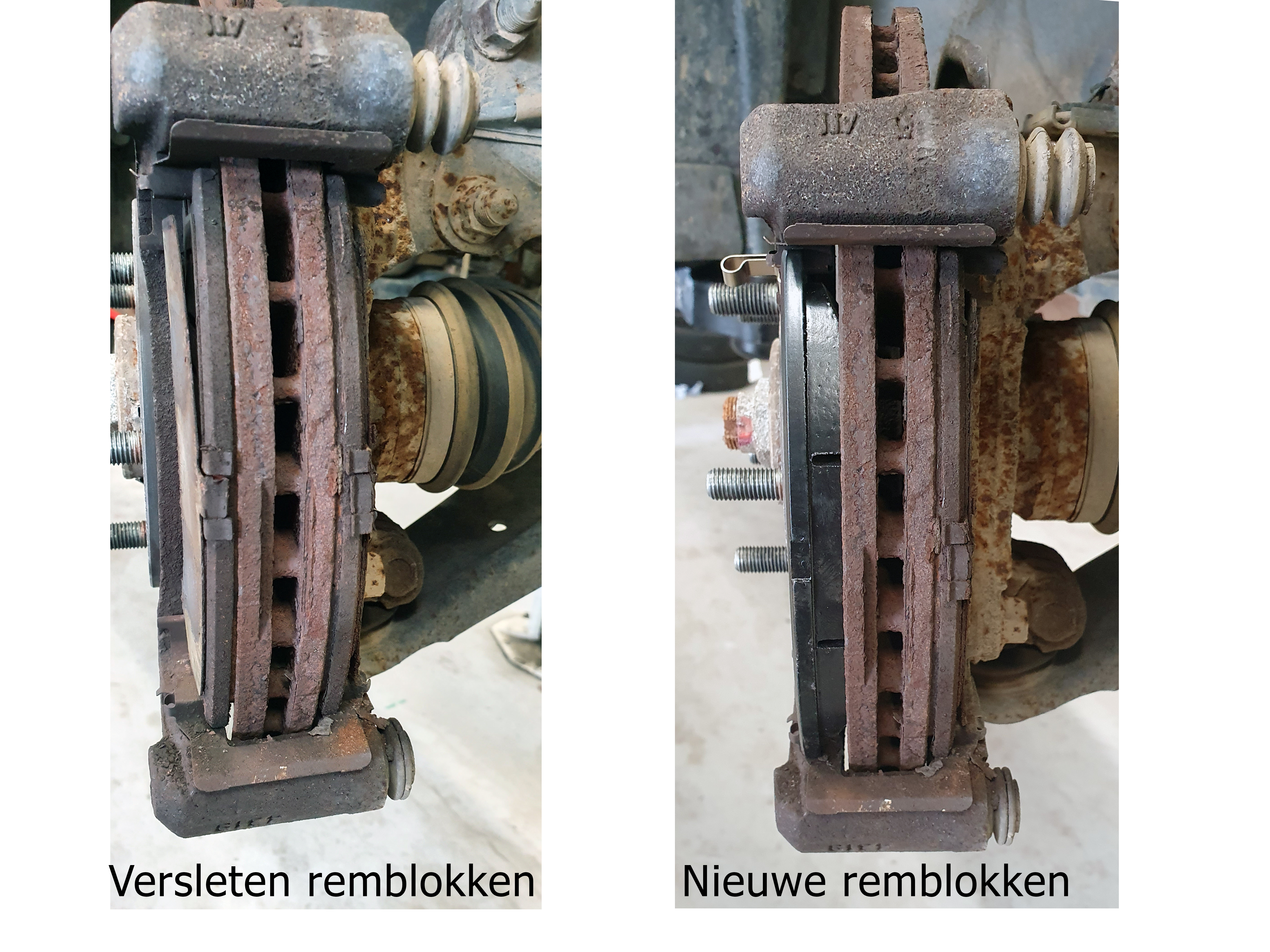 remblokken vervangen