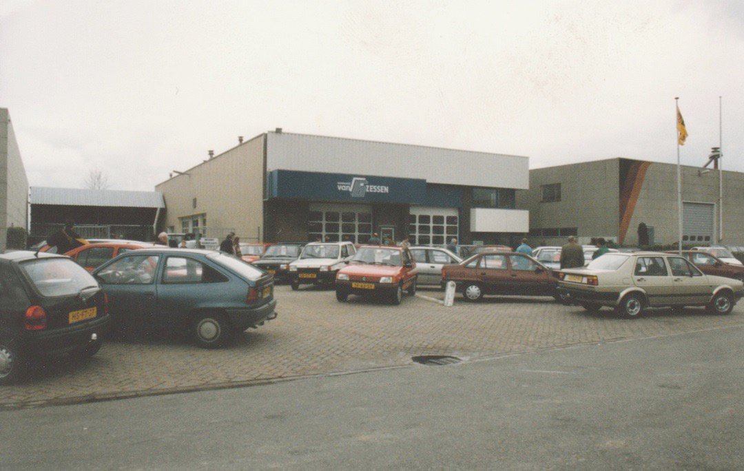 Aanzicht showroom