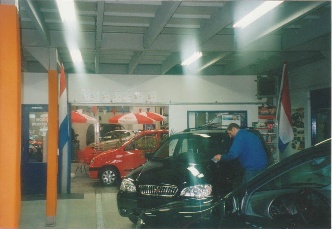 Kia in de showroom