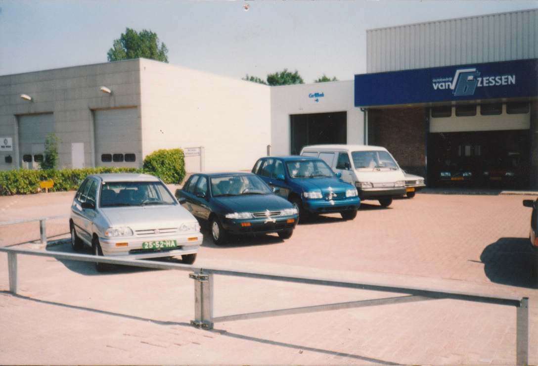 Kia voor de showroom