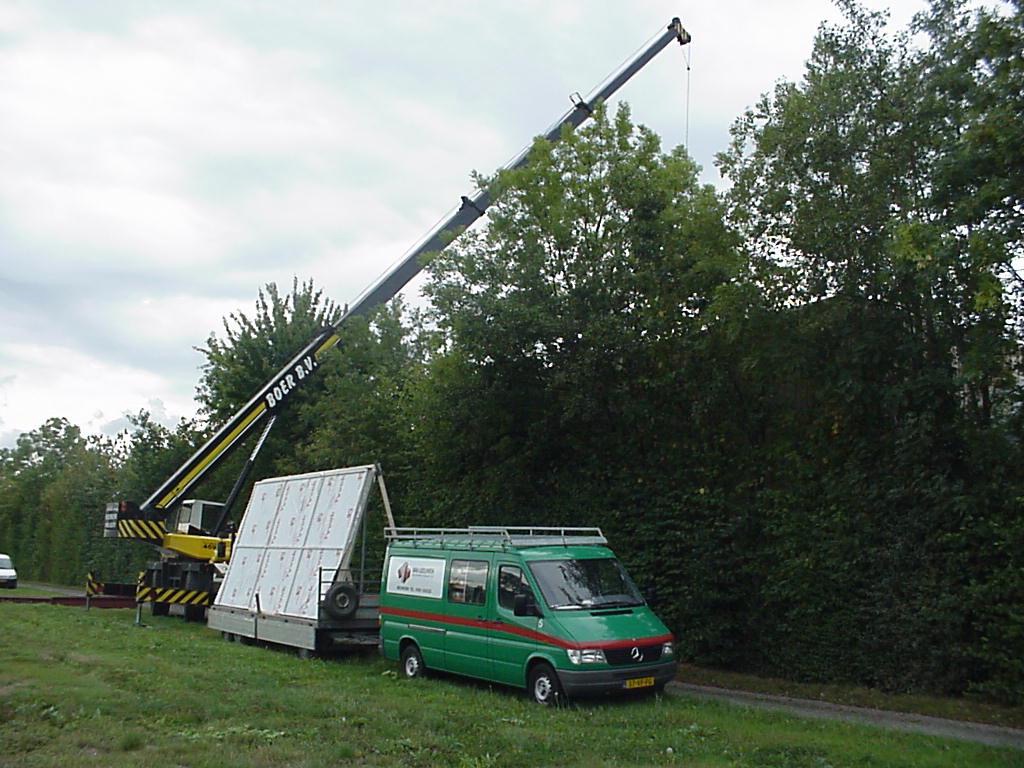 Hijswerk ivm verbouwing