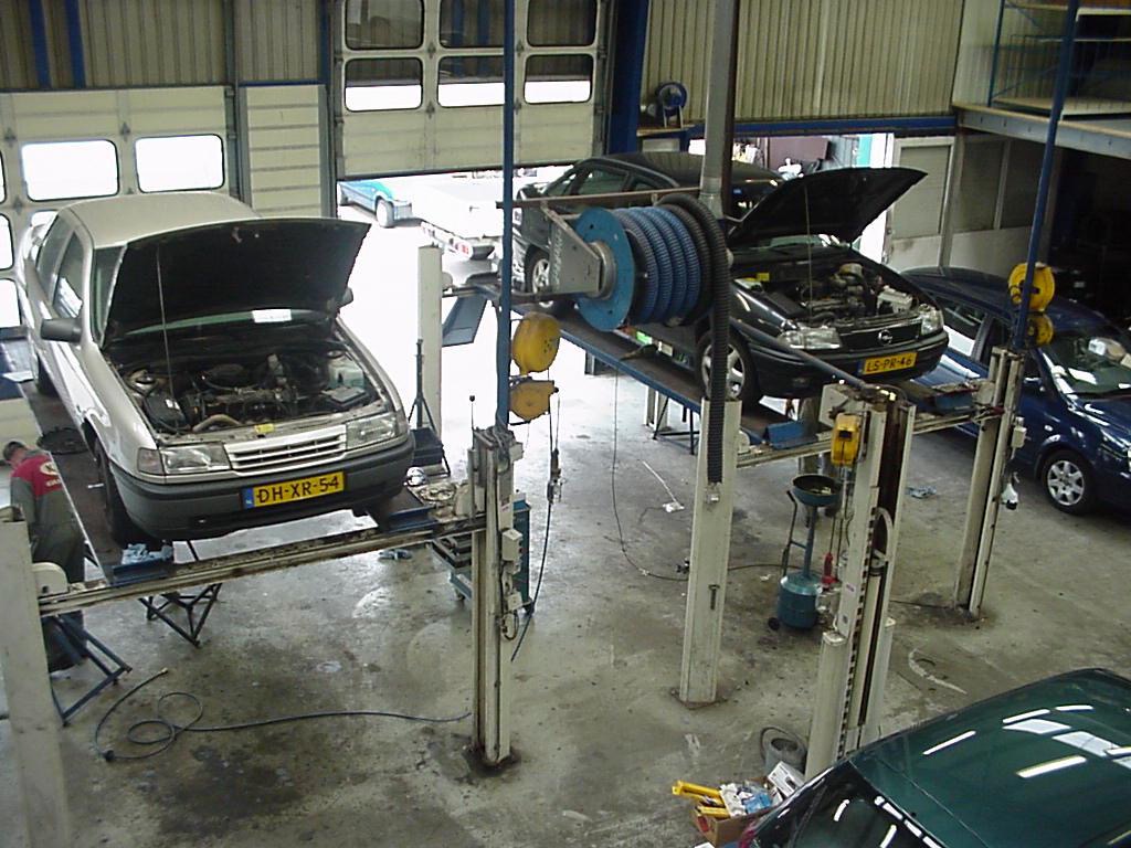 Werkplaats oude situatie