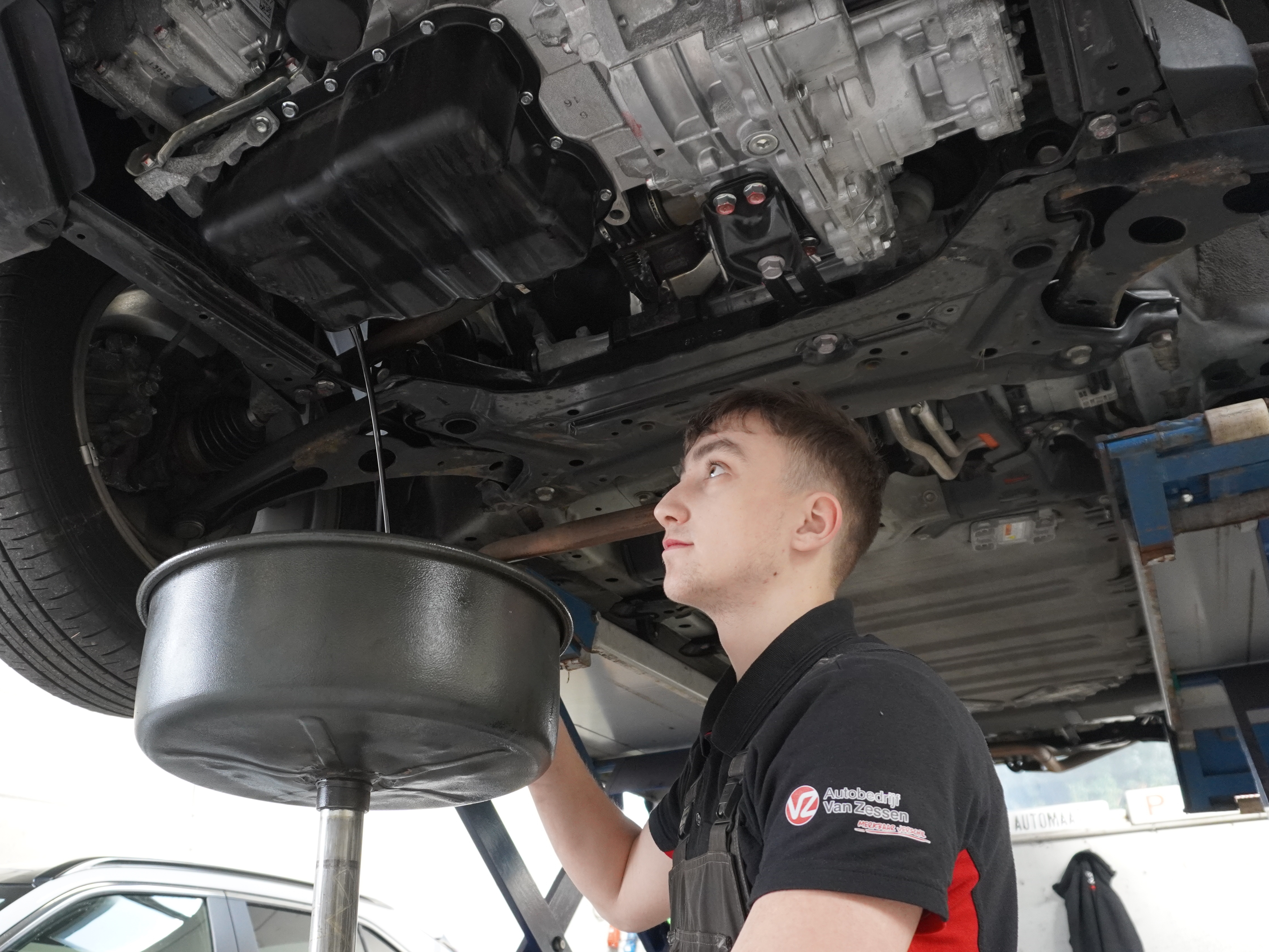 olie verversen volgens voorschrift Mitsubishi Motors