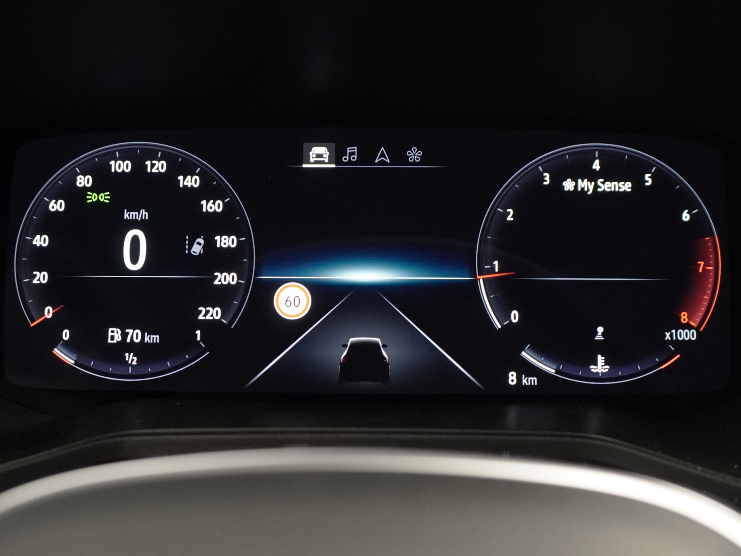 Nieuwe Mitsubishi Colt Royal Blue