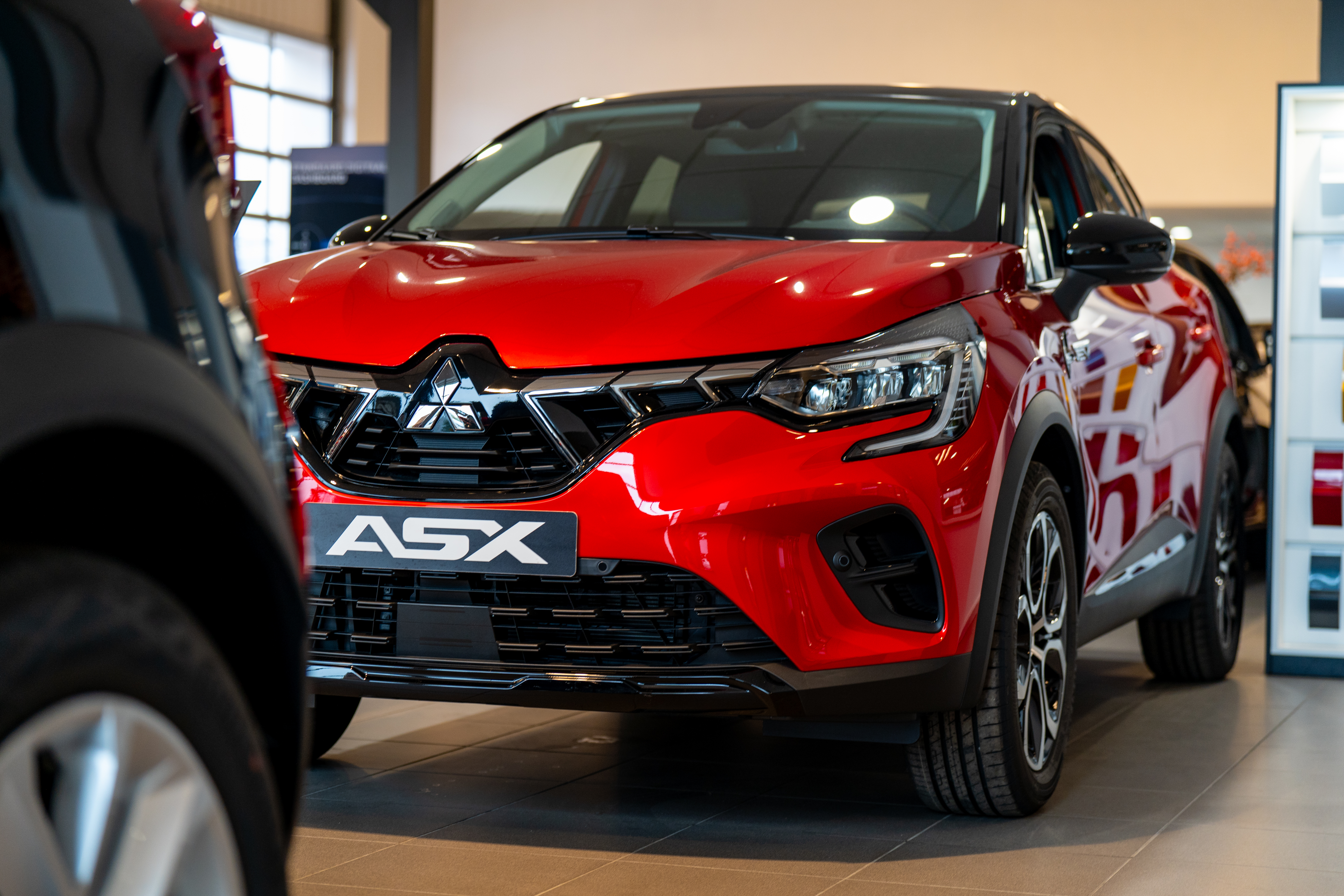 Mitsubishi ASX Instyle in de showroom