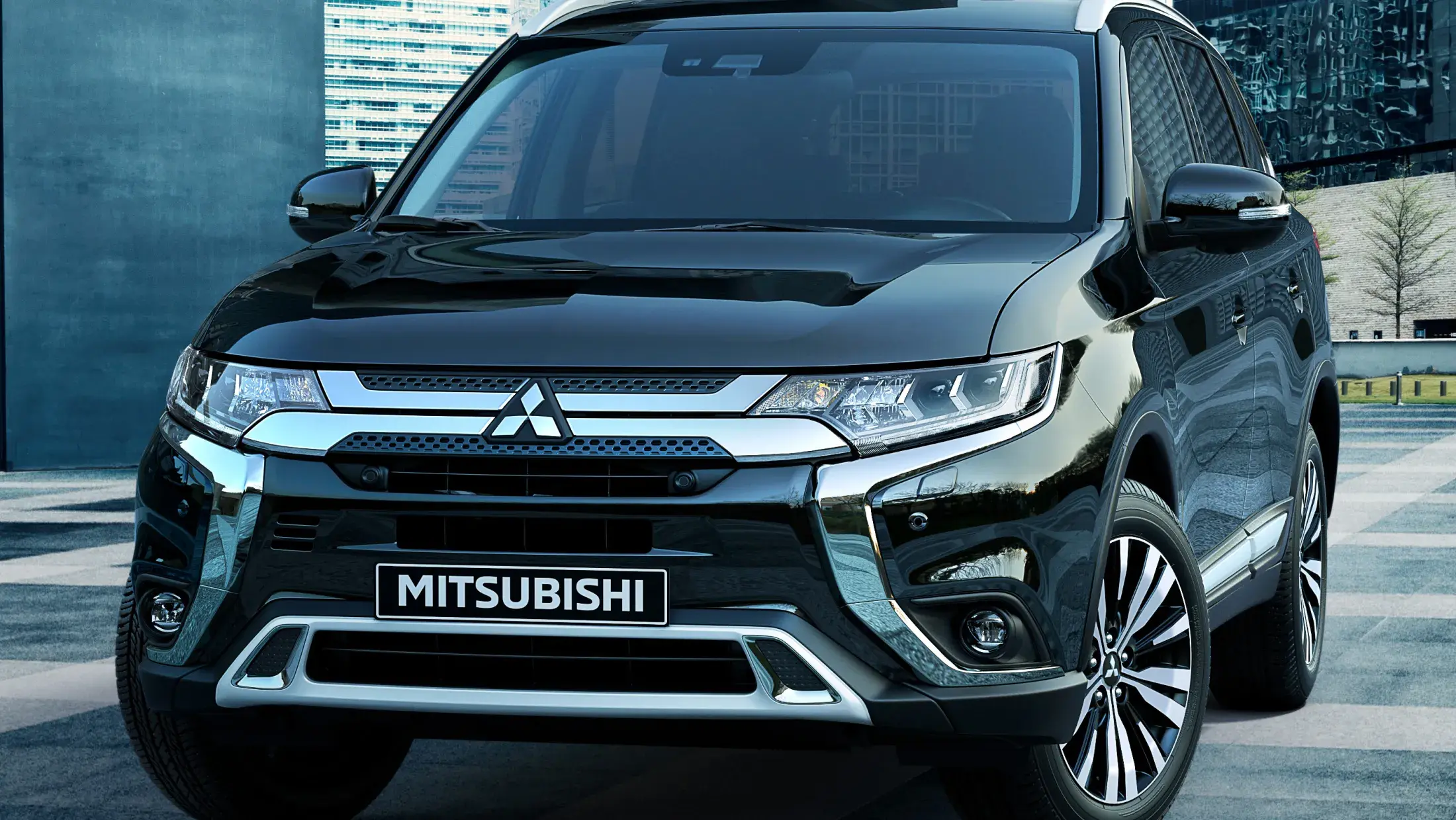 Mitsubishi Outlander voorzijde