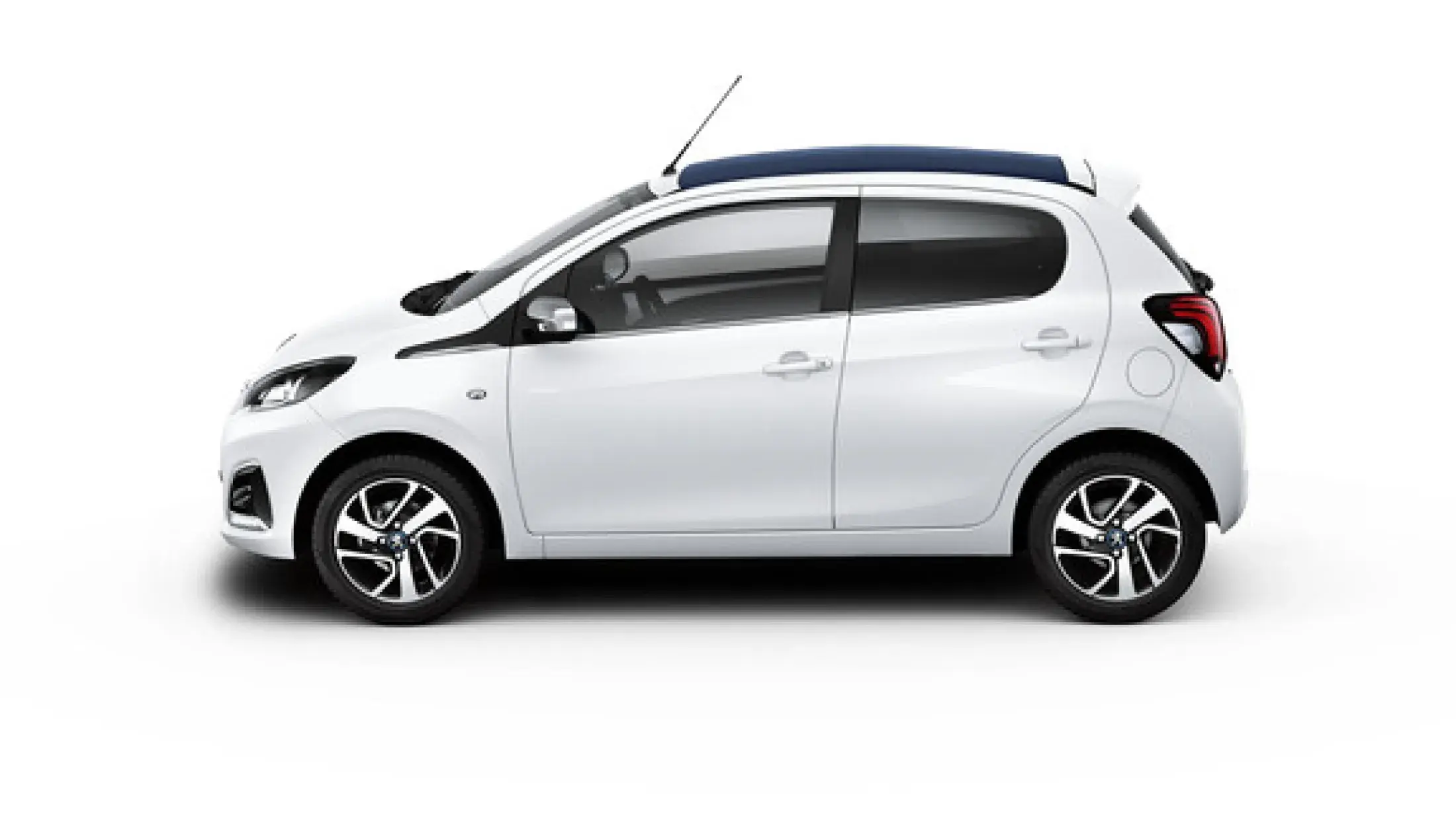 Peugeot 108 zijaanzicht