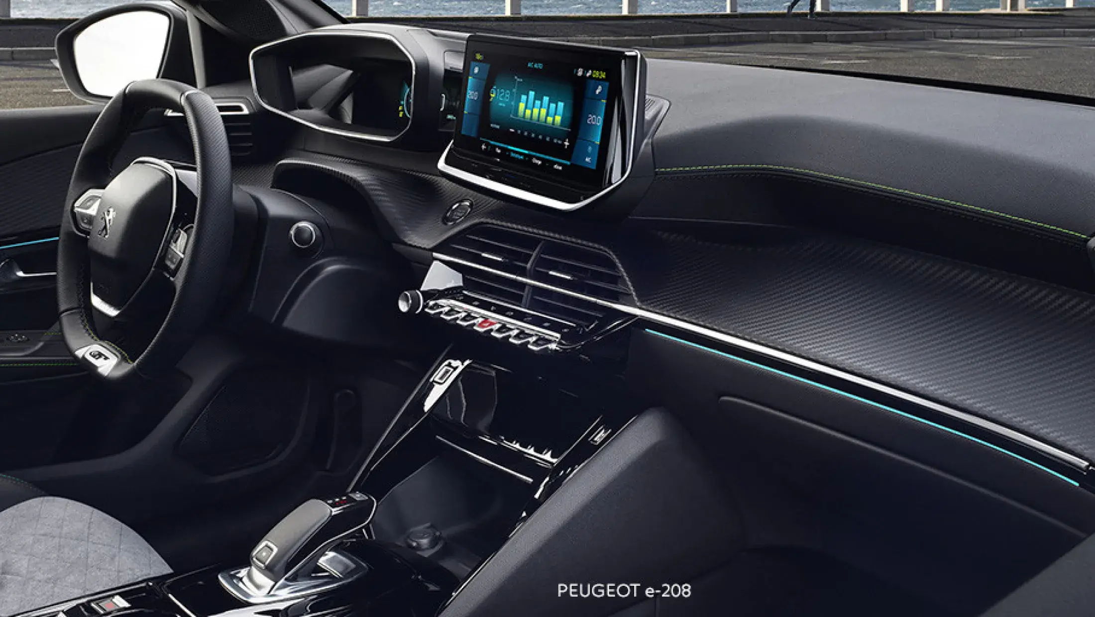 Peugeot 208 dashboard