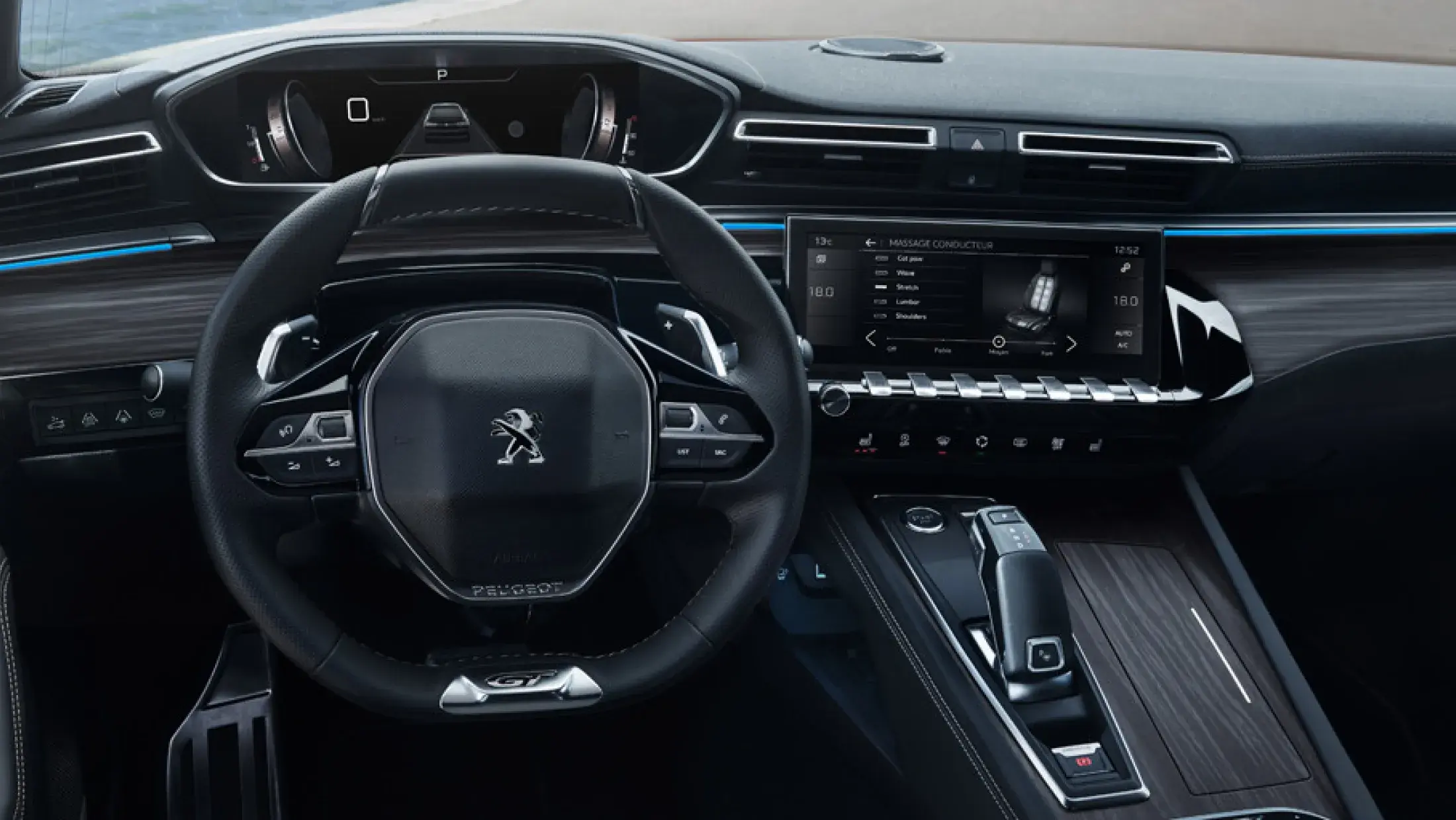 Peugeot 508 berline interieur