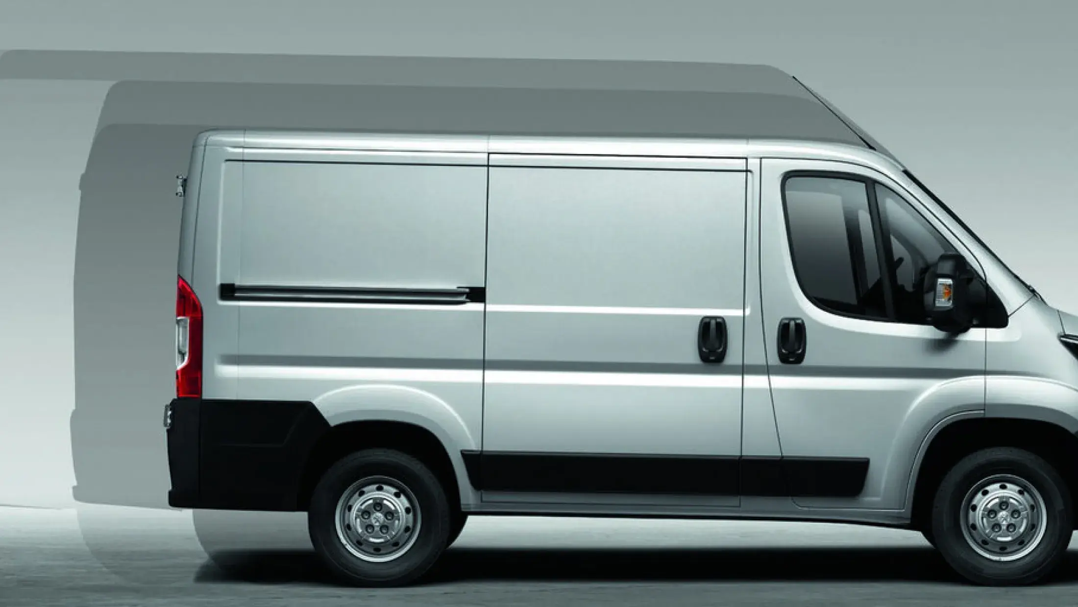 Peugeot boxer zijaanzicht opties grootte