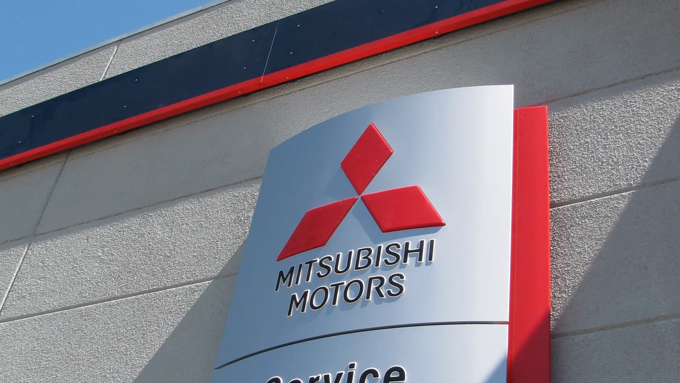 Logo Mitsubishi Motors service punt